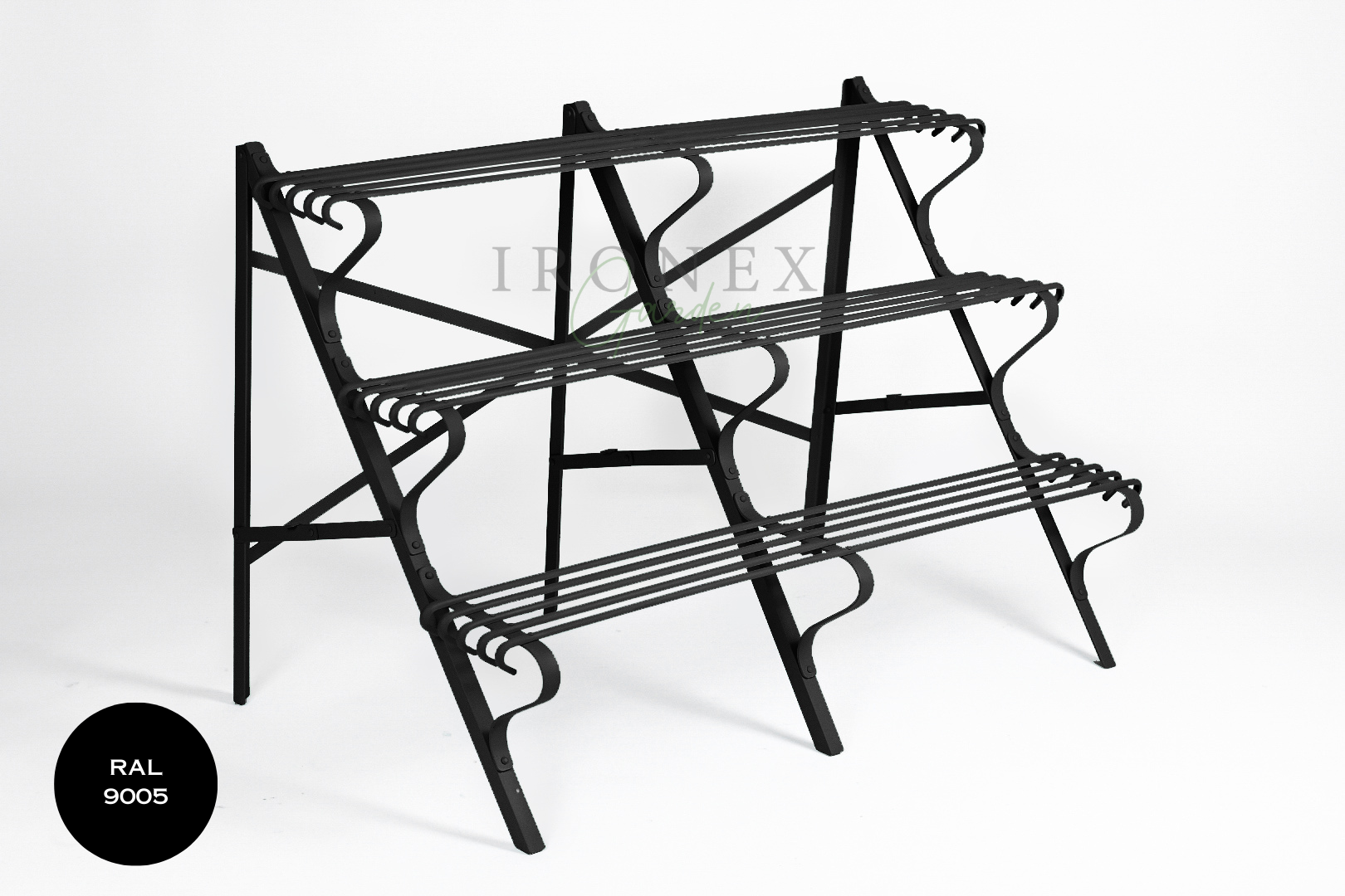 iron plant rack Arras Plant Stand – Ironex Garden