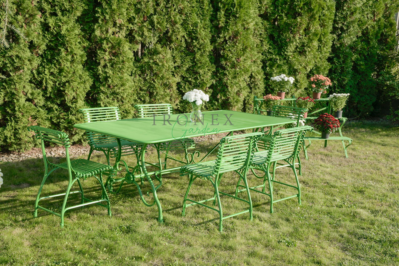 Table de jardin Arras en fer forgé